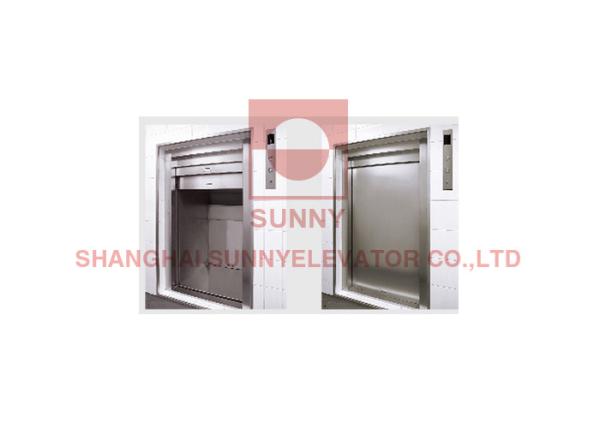Elevador de aço inoxidável 100 do Dumbwaiter do restaurante da linha fina - elevador de alimento da carga 250kg