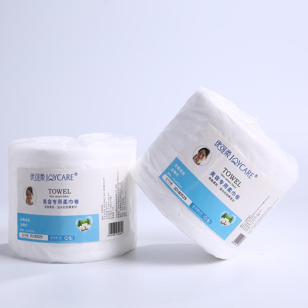 20*20cm OEM 80gsm Disposable Cotton Face Towels