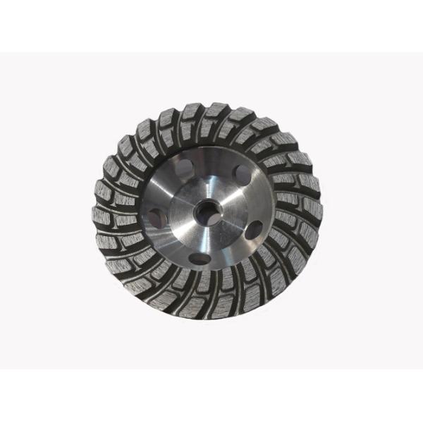 Metal Bond Aluminum Back Diamond Cup Wheel For Concrete Floor Preparation