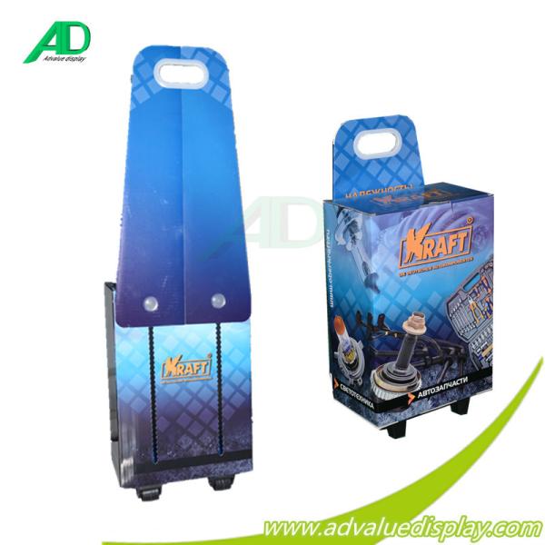 Exhibition Custom Paper Products Cardboard Luggage Box Travel Case Personalized