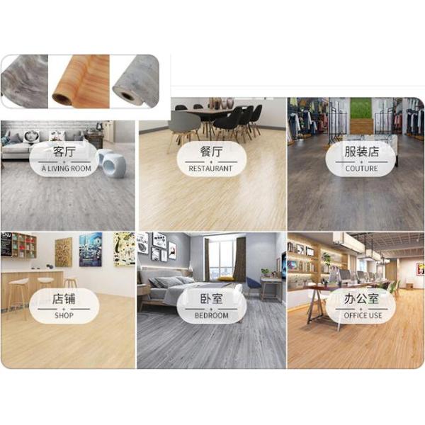 PVC ширины 1000mm напечатал справляться фильм для пола винила