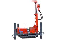 200 mètres pneumatiques de chenille forant Rig For Water Well Drilling