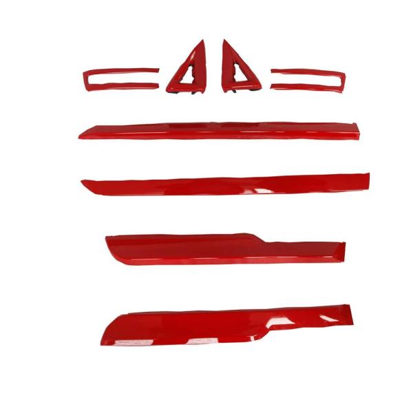Chrome Garnish Car Bottom Parts For Hilux Rocco Front Bumper Skid Molding Cover Trim