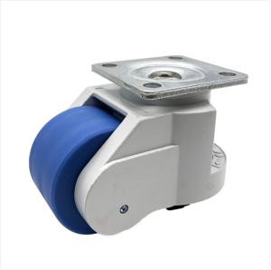 GD150F Ultra Heavy-Duty Plate Mount Leveling Caster 1500kg Capacity Nylon Wheel