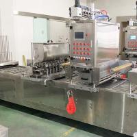 Machine d'emballage de plateaux à repas 3,5 kW pour contenant de restauration rapide en salade