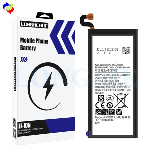 3000mAh EB-BG928ABE Цифровая замена батареи для Samsung S6 Edge Plus SM-G928 G928A