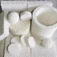 ISO9001 Certificado Desenhos personalizados Filtro de espuma cerâmica para fundição Filtro à prova de fogo