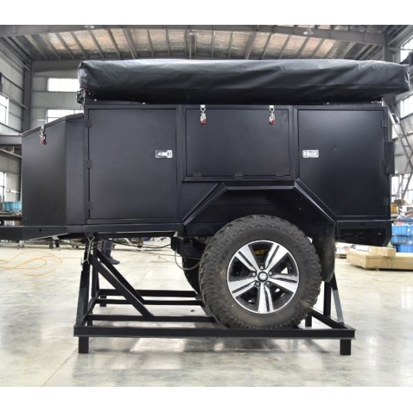 Luxury 4x4 Small Mini Trailer Off-road Vehicle Camper Trailer Overland Car Camping Recreational RV Travel Trailer for Sale