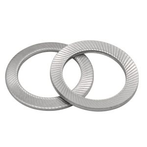 High Strength Wedge Lock Washer DIN25201 Double Fold Self Locking Washer Anti Vibration