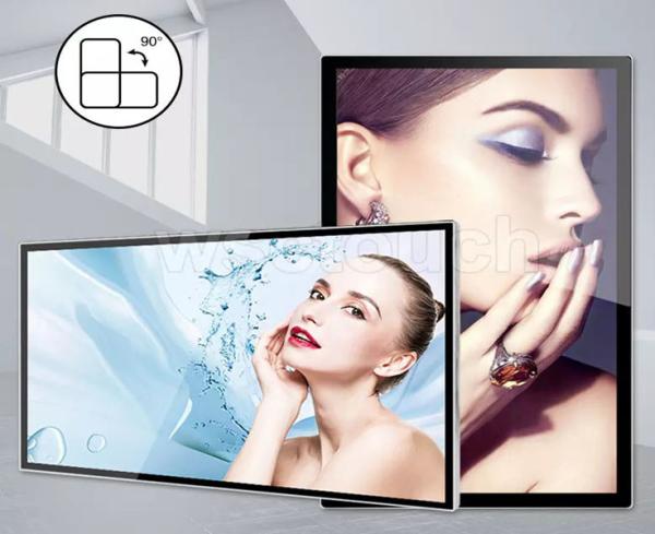 Mounted Indoor Outdoor Digital Signage Sunlight Readable For Advertising