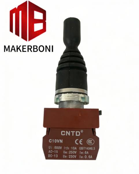 KW2000E Four-Way Control Lever with Self-Locking and Self-Resetting for Bullmer Spreaders | Industrial-Grade Durability