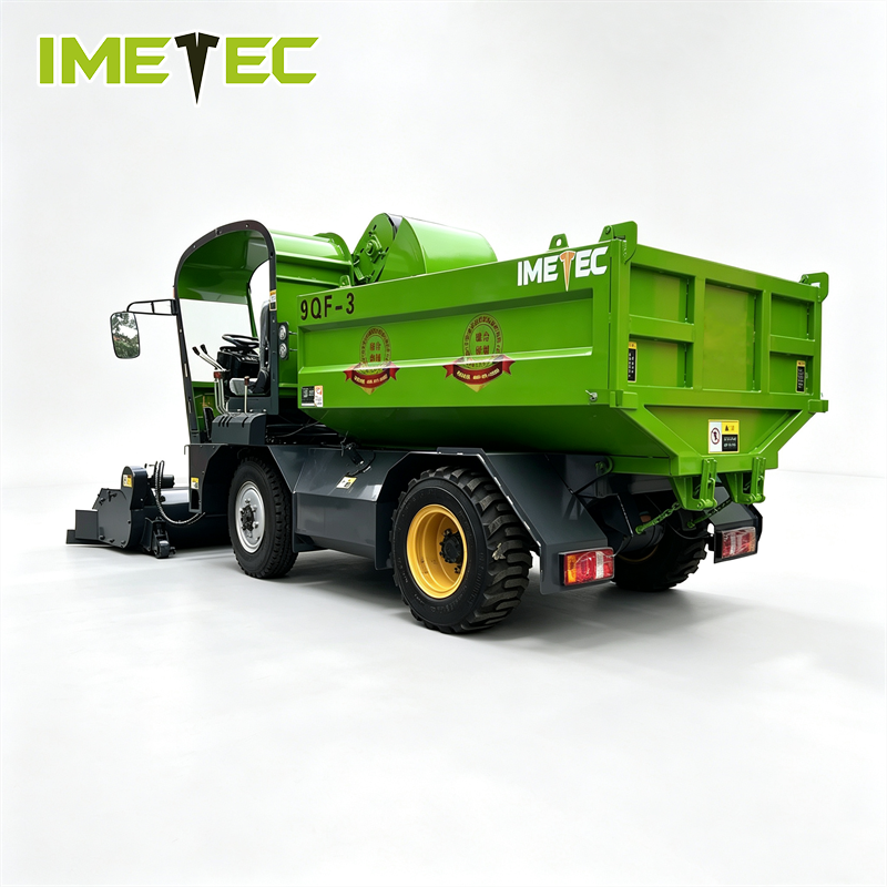 Automatic Heavy Duty Cow Manure Collector Scraper Truck ODM