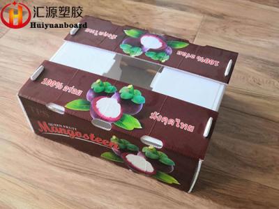 Printable Reusable Corrugated Plastic Box , Foldable Corrugated Plastic Box