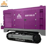 Steel Wheel Diesel Air Compressor Screw Mining High Pressure Screw Air Compressor Machine