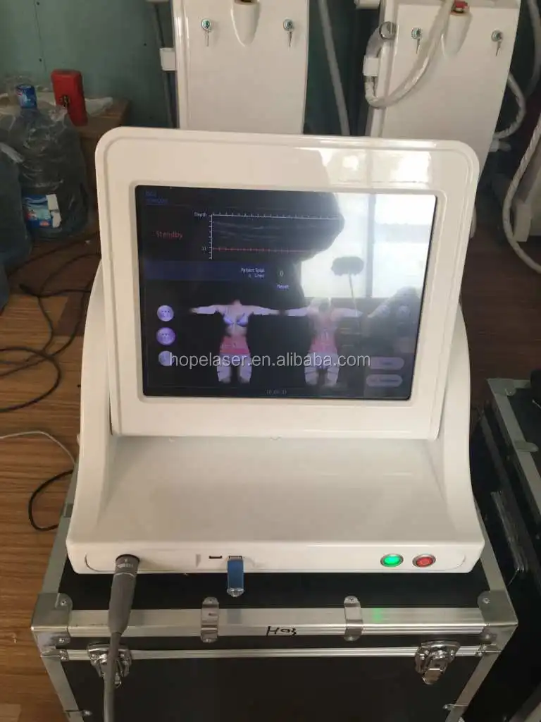 low consumables hifu slimming machine Remove wrinkles on around forehead, eyes, mouth