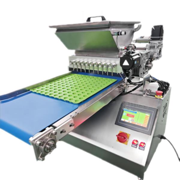 Small Business Desktop Automatic Sweet Hard Soft Candy Depositor Bear Gummy Chocolate Candy Making Pouring Machine