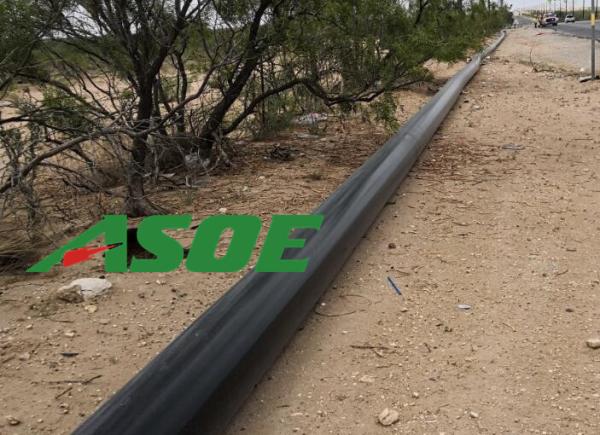 Weave Type TPU Lay Flat Discharge Hose 10 Bar – 21 Bar Puncture Resistant