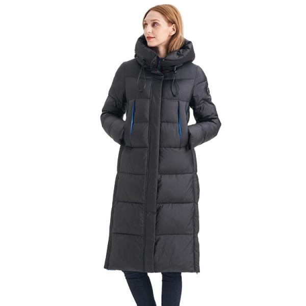 FODARLLOY  Winter Women Jacket and long cotton-padded lady winter coat zipper two large size cotton-padded lady with hat