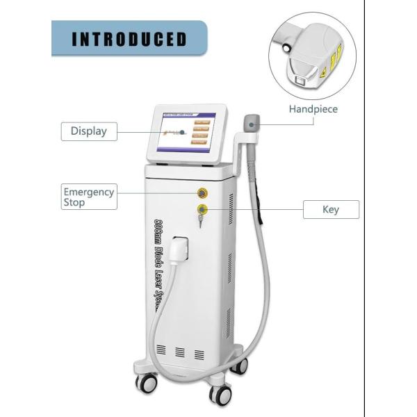 diode laser 808nm hair removal machine for sale / 808nm diode hair removal laser equipment LF-647A