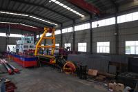 2000m3 Distância de descarga Pequeno barco de dragagem de areia com motor Cummins Marine