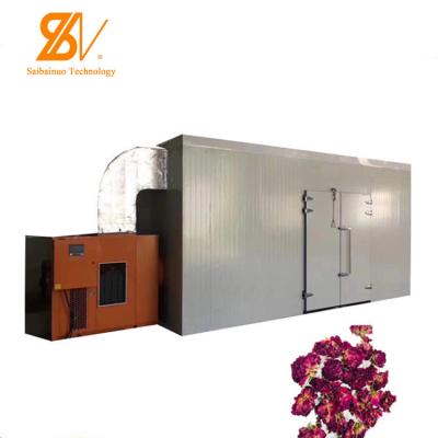 Heat Pump Industrial Hot Air Dryer Plum Cherry Pumpkin Flower Leaf Meat Dehydration