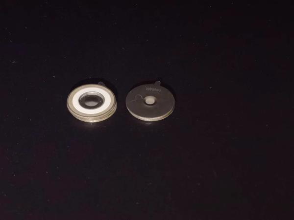 Industrial 95% Alumina Metallized Ceramic Header For Electronic Components