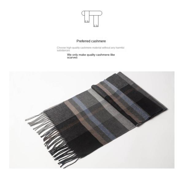 Unique Patterned Winter Flight Scarf for Adults Customizable Polyester/Cotton Blend