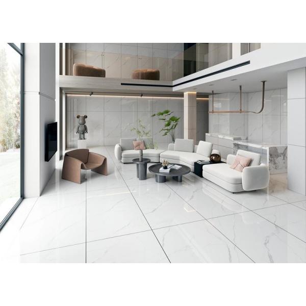 900x1800mm Polished Glazed Porcelain Tiles - Carrara White AAA Grade