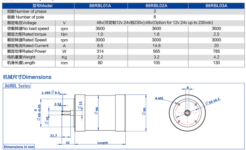 Хорошее качество электрический бесстыковой двигатель DC 12v 24v 36v 48v до 320v BLDC сервомотор с кодером 50w 100w 200w 300w 500w