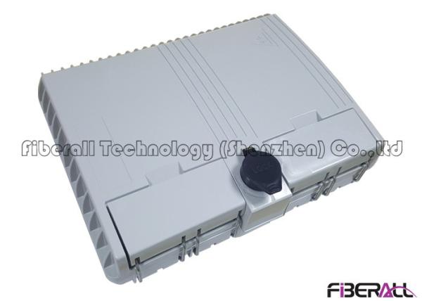 Waterproof Plastic FDB For Fiber Optic PLC Splitter 1x16 LGX Box Type , Outdoor