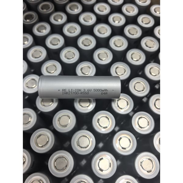 INR21700-RS50 5000mAh 70A High-Drain Tabless Lithium-ion Cell for Power Tools and Drones