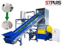 Do desperdício plástico da máquina do triturador do PVC máquina de reciclagem de esmagamento plástica