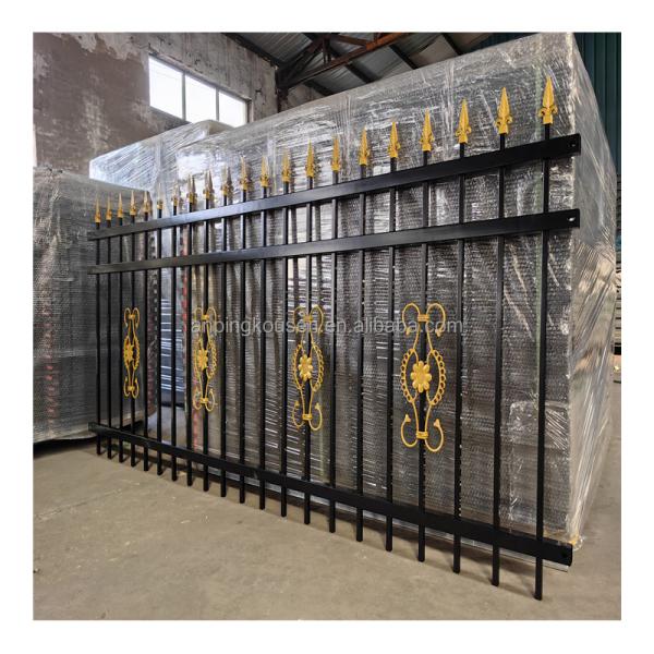 Highway and Security Protection with Anti-Rust Galvanized Steel Fence in 6ftx8ft Size