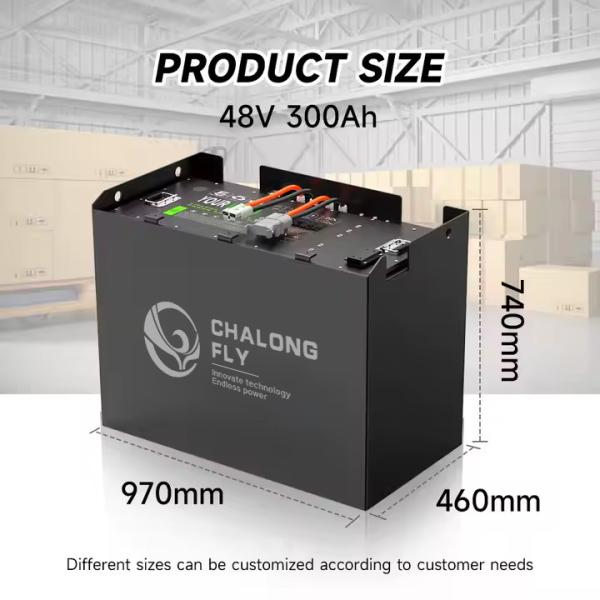 CLF Customized Smart Bluetooth App Grade A LiFePO4 BMS for Forklift Electric Battery 48V 210Ah 315Ah 460Ah 560Ah and Durable