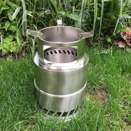 Barbecue Smokeless Camp Stove Ash Free 12.2 Inch Outdoor