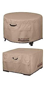 Furniture Cover 600D Waterproof Large Heavy Duty Outdoor Furniture Set Covers with Anti-UV and Wind-Proof Suitable