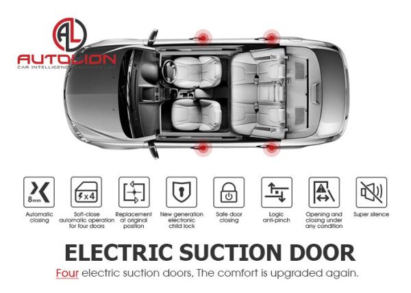 Automatic Soft close anti pinch Car electric suction door for Toyota BMW HONDA
