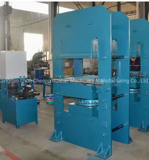 PLC Control Rubber Vulcanizing Press Machine for Rubber Gasket Production