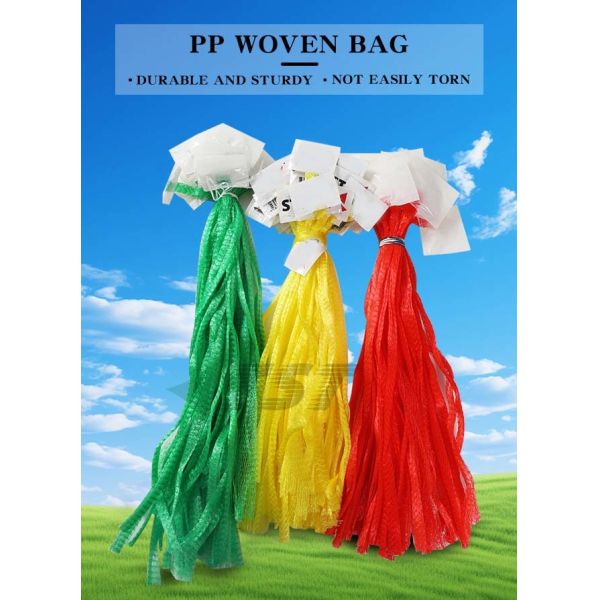 Green Color 1kg PP Soft Tubular Packaging Net For Fruit With Logo