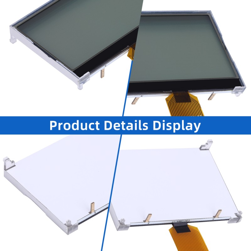 COG12864-17 Gray Film STN Material 65.5X38Mm 20 PIN I2C/SPI FFC Connection ST7567