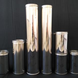 Galvanized Pellet Stove Flue Pipe , Wood Pellet Stove Pipe Germany Locking Band
