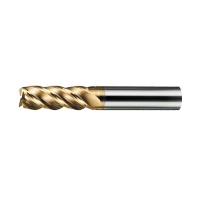 Wxsoon 4 Flautas Radius de esquina Bull Nas Endmills para liga de titânio