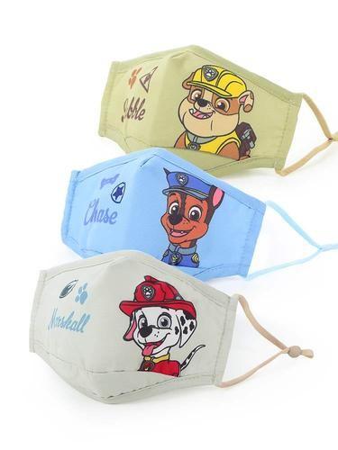 18.5*13.5cm Digital Printing Face Mask , Washable Children Face Mask