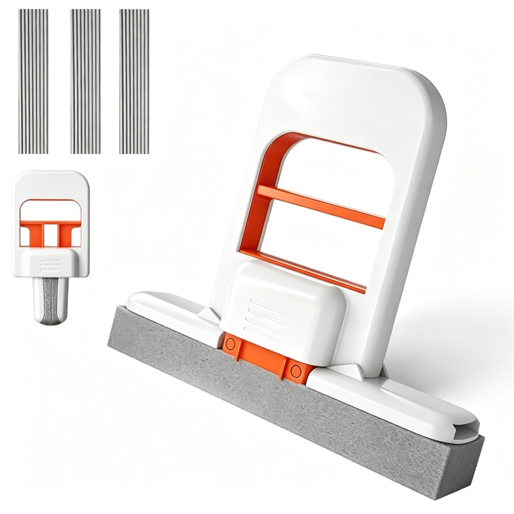 Self-Squeeze Mini Foldable Desktop Mop Wet Dry Use Cleaning System