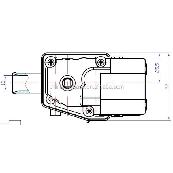 Custom Vehicle AC Accessories Truck Air Conditioning Parts 3 Wire Valve For HVAC Control System