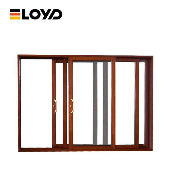 Motorized Security Sliding Burglar Door Weatherproof Glass Bronze Black