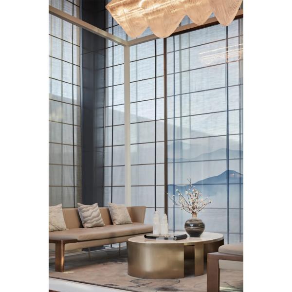 CE Fabric Mesh Laminated Glass 10mm Silk Mesh Wire Reinforced Glass