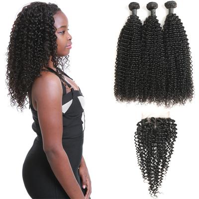 Certificação encaracolado perverso do CE do cabelo natural peruano autêntico da onda de Remy do Virgin 9A