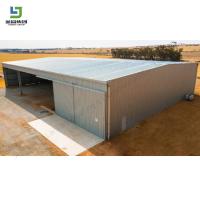 Taller de estructura de acero galvanizado con 50 años de vida útil