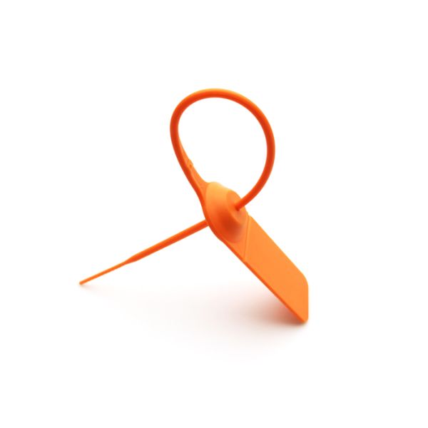 PP And Stainless Steel Plastic Safety Seals For Tamper Evident Disposable Security Lock